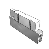 SV4_00 - Tie-rod Type 10 Solenoid Valves With Manifold Block