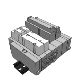 Discontinued Product: SS5Y5-45T1 - Base Mounted Manifold Assembly Stacking Type/DIN Rail Mounted/Plug-in: This product has been discontinued.