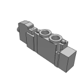 SY5_20_WA - Body Ported 5 Port Valve/Made to Order M8 Connector Conforming to IEC60947-5-2