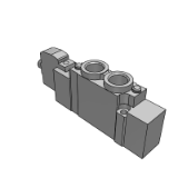 SY7_20_WA - Body Ported 5 Port Valve/Made to Order M8 Connector Conforming to IEC60947-5-2