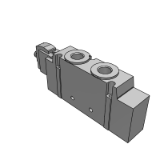 SY9_20_WA - Body Ported 5 Port Valve/Made to Order M8 Connector Conforming to IEC60947-5-2