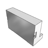VV5FR5-10-U-PLATE - 非插入式: 直接出线式插座式/DIN形插座式 (U侧端板组件)