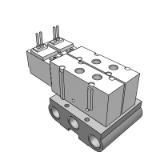 VV5FS2_20 - 直接配管型/集装阀:先导式单独排气