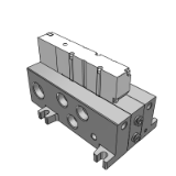 VV5Q41-L_1 - 베이스 배관형 Plug-in 유니트: 리드선 키트