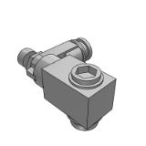 ASBL_3_1-G - 金属速度控制器薄型/G螺纹