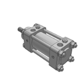 CHA - Tie-rod Type Hydraulic Cylinder(Double Acting/Single Rod)