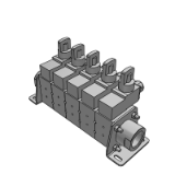 PF3WS - 分離型 水用デジタルフロースイッチ/マニホールド サプライタイプ