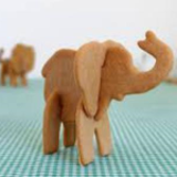3D Elephant cookie cutter