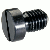 05000142000 - Spring plunger with ball, head and slot