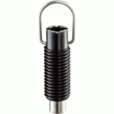 05000242000 - Index plunger, with pull ring and locking