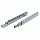 07000076000 - Full pull-out rail serie 070 with angle, tumbler