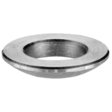 17000111000 - Spherical disc made of stainless steel, form C
