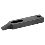 17000131000 - Clamp with nose and thread for set screw