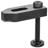 17000134000 - Clamp with protective plate and adjusting screw