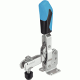 17000253000 - Vertical clamp with horizontal foot, steel