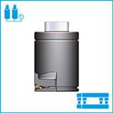 SN2820-5000 - Gasdruckfeder (ISO 11901-1 CNOMO E.24.54.815.N VDI 3003)