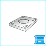 H9 - Clamping plate flush