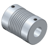 WK2 - Miniature Metal Bellow Coupling with clamping screw