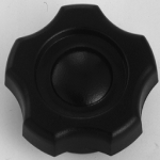 N0000310 - Iron Knob Nut (Black) (G-1)