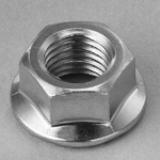 N0000351 - Iron Flange Nut (with S) (Large Collar)