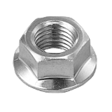 N0000358 - Iron Flange Nut (with S) (Left Screw)