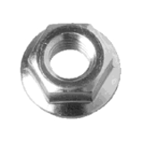 N000035K - Iron Flange Nut (with S) (Small Collar)