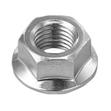 N0000364 - Iron Flange Nut (without S) (Fine Thread)