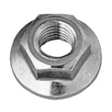 N0000368 - Iron Flange Nut (without S) (Left Screw)