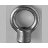 N0000602 - Iron Eye Nut (Fine Thread)