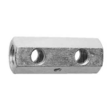 N0000H52 - Iron High Nut (with Side Hole)