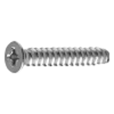 2102010H - Stainless(+) Small Counter sunk D=7 Tapping Screw(2-B-0)