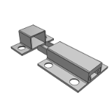FAY20 滑动式方形插销 短程距离/弹簧式锁定型