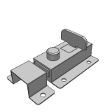 FAY48 按钮式方形插销-带弹簧装置