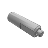 GBU51_77 线性导向轴-一端外螺纹-一端内螺纹带扳手槽型-标准型/精密型