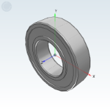 BK 深沟球轴承-小型-双面带橡胶密封圈型(非接触式/接触式)