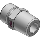 F 111 R ( ISO 8434-6) - Adaptors; Adaptor BSP cylindrical 60° - BSP tapered