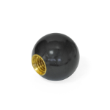 PBH - Ball Knobs, Molded-in Thread Type Inch
