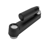 MH/MRS - Crank handles With Retractable Handle, Nylon Plastic Metric