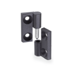 EN 337.1 - Hinges, 2x2 bores for countersunk screw M6/M8, K1 fixed bearing (pin) right