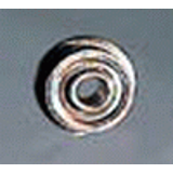 B2-1 to B2-4 - Ball Bearings - Precision ABEC-3 1/8" to 5/16" Bore - 440C Stainless Steel Shielded, Flanged Style
