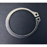 Q2 - Retainer Rings - External Lug Design - Stainless Steel Ph 15-7 Mo (SS) Plated (CP) Beryllium Copper (BC)