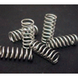 SPR1, SPR7 & SPR9 - Compression Springs - Right Hand Open Wound Ends Squared - 302 Stainless Steel Spring Tempered