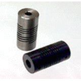 CO36-M to CO45-M & CO50-M to CO55-M - Six-Beam Flexible Couplings - Stainless Steel DIN 1.4305 Aluminum - Anodized Delrin® Acetal