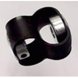 CC3M - Absorbathane Coupling - Black Polyurethane - Plated Mild Steel Hubs 5mm to 16mm Bores