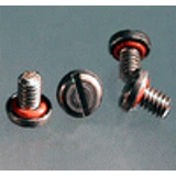 Y18-M - Integral Seal Screws - Stainless Steel DIN 1.4300 Silicone "O" Ring