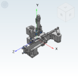 ZBC07 - Traverse belt rotating robot. Installation component
