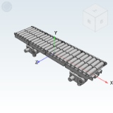 ZCE78 - 输送机挡边/组件/装夹组件+护栏滚柱架组合