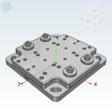 ZCD22 - Mechanism installation components/XY simple adjustment platform