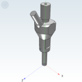 ZCG01_06 - Special collet for screw locking machine, screw type/polished rod type