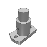RBX01_76 - Mounting base (assembly) ??¨¨ opposite flange through hole type